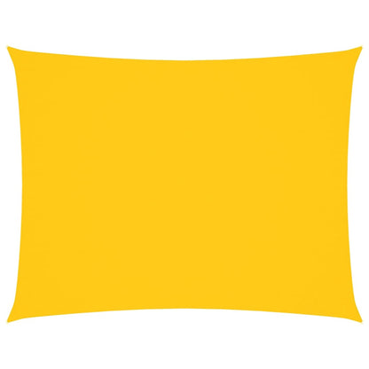 Sunshade Sail Oxford Fabric Rectangular 5x7 m Yellow