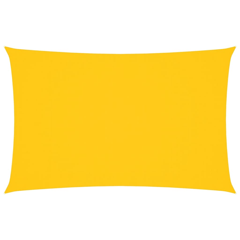 Sunshade Sail Oxford Fabric Rectangular 5x8 m Yellow