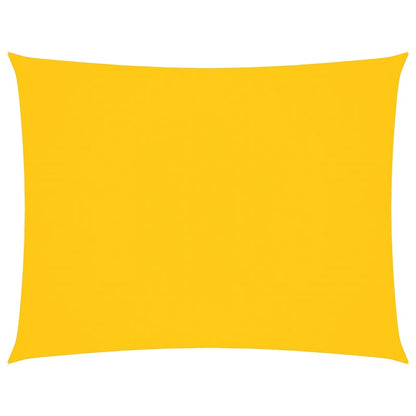 Sunshade Sail Oxford Fabric Rectangular 6x7 m Yellow
