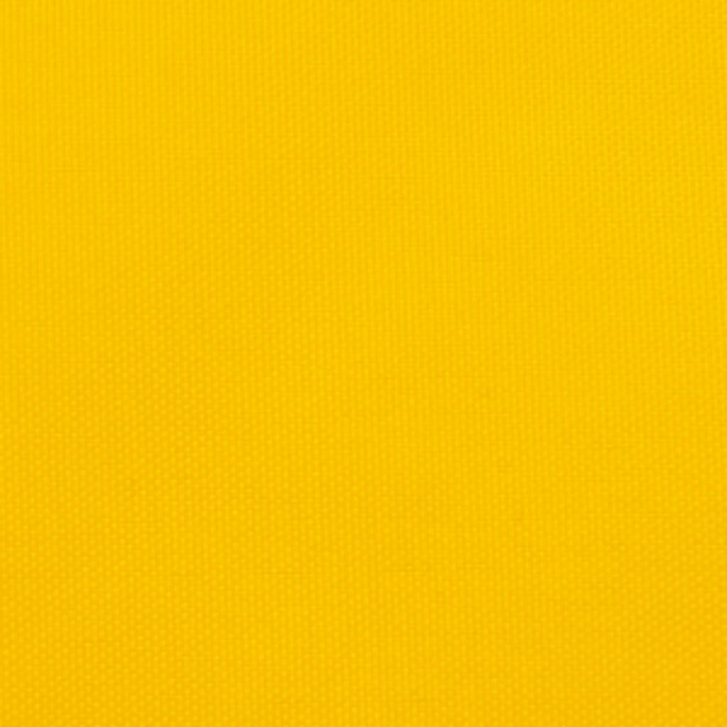 Sunshade Sail Oxford Fabric Rectangular 6x7 m Yellow