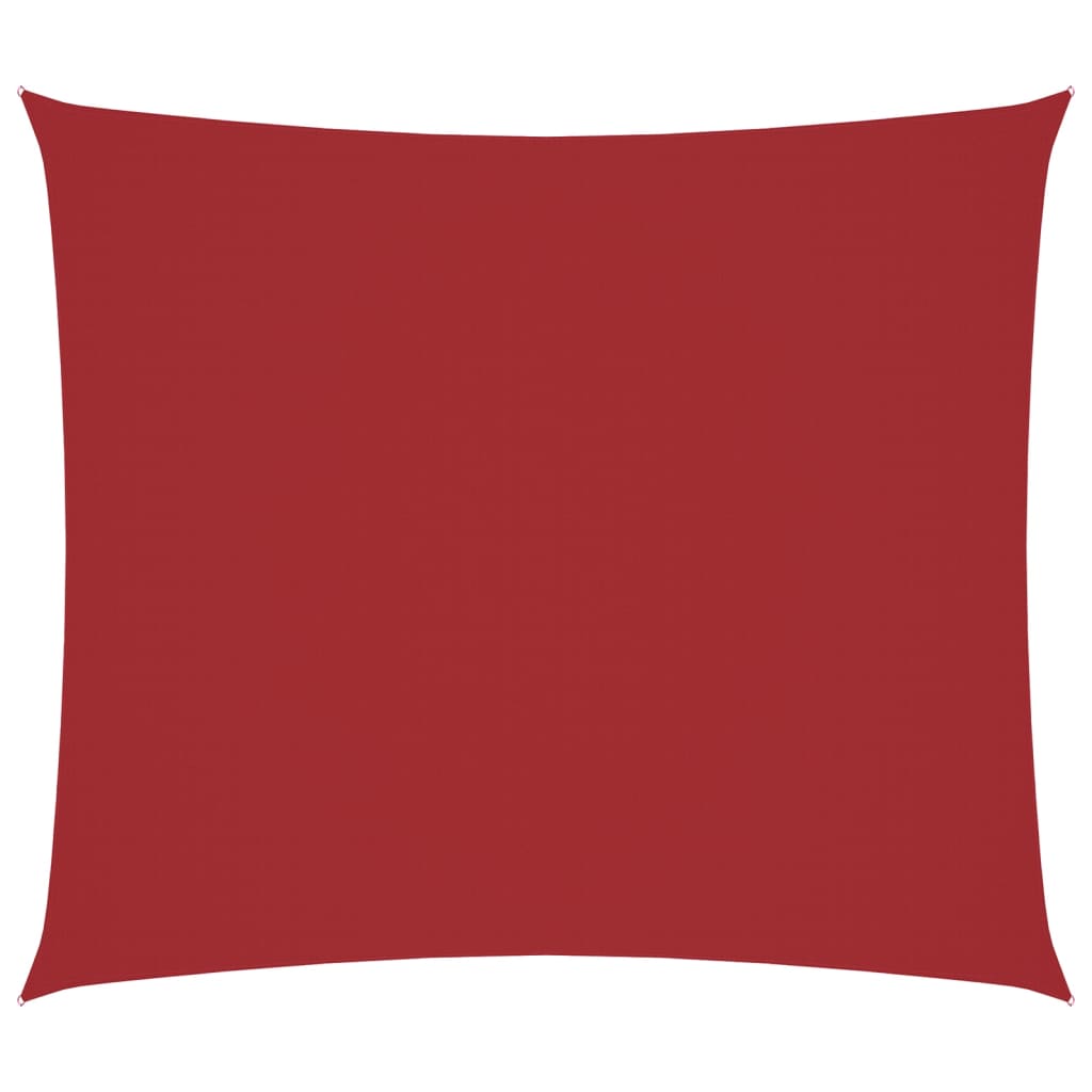 Sunshade Sail Oxford Fabric Rectangular 2.5x3 m Red