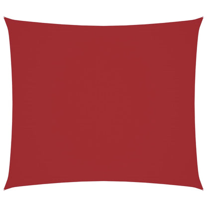 Sunshade Sail Oxford Fabric Rectangular 2.5x3 m Red