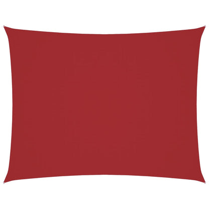 Sunshade Sail Oxford Fabric Rectangular 2.5x3.5 m Red