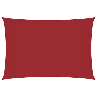 Sunshade Sail Oxford Fabric Rectangular 2.5x4.5 m Red
