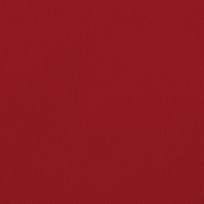 Sunshade Sail Oxford Fabric Rectangular 3x6 m Red