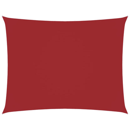Sunshade Sail Oxford Fabric Rectangular 3.5x4.5 m Red