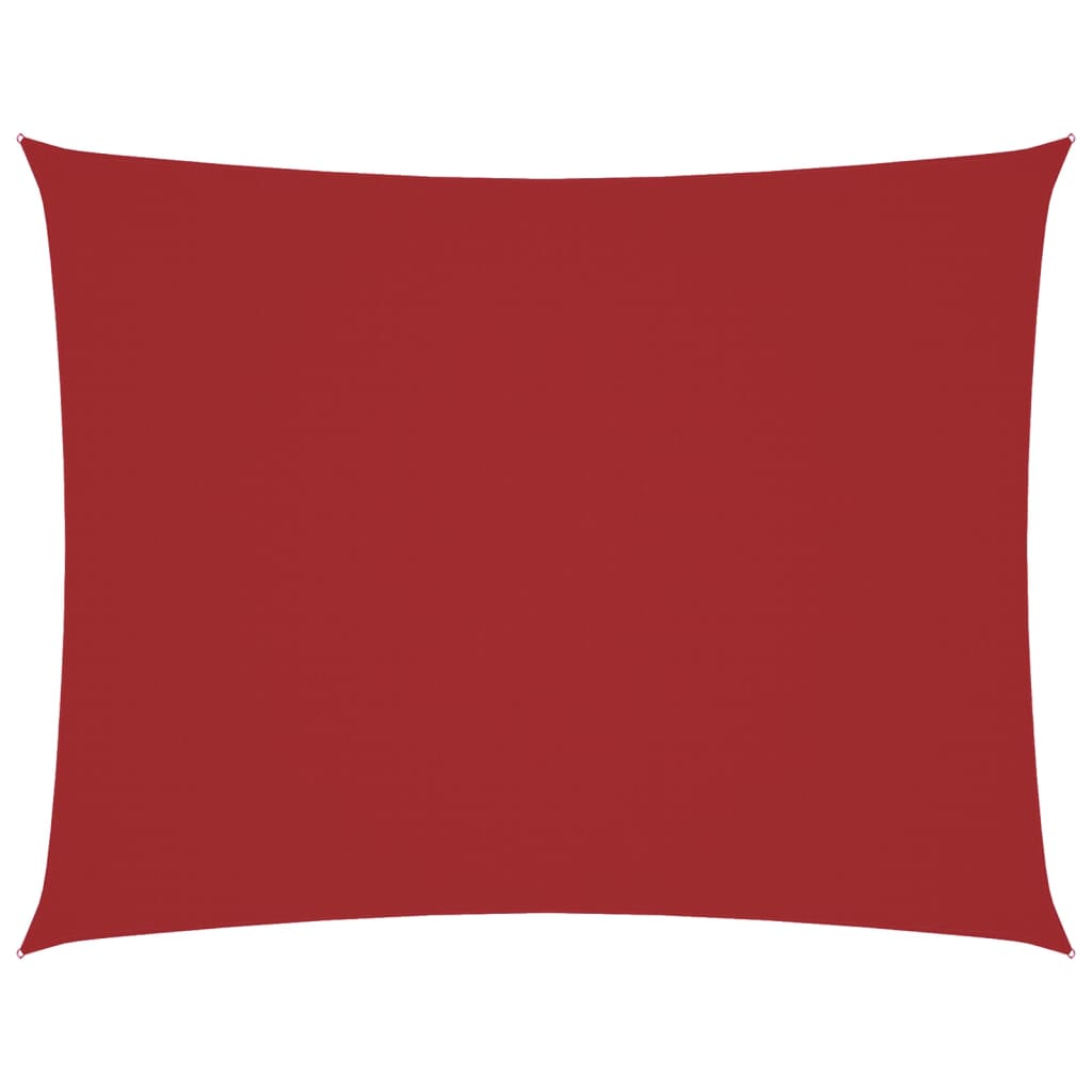 Sunshade Sail Oxford Fabric Rectangular 3.5x5 m Red