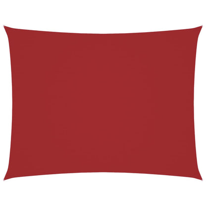 Sunshade Sail Oxford Fabric Rectangular 3.5x5 m Red