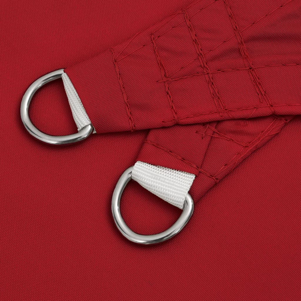Sunshade Sail Oxford Fabric Rectangular 3.5x5 m Red