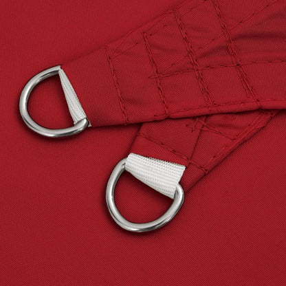 Sunshade Sail Oxford Fabric Rectangular 4x6 m Red