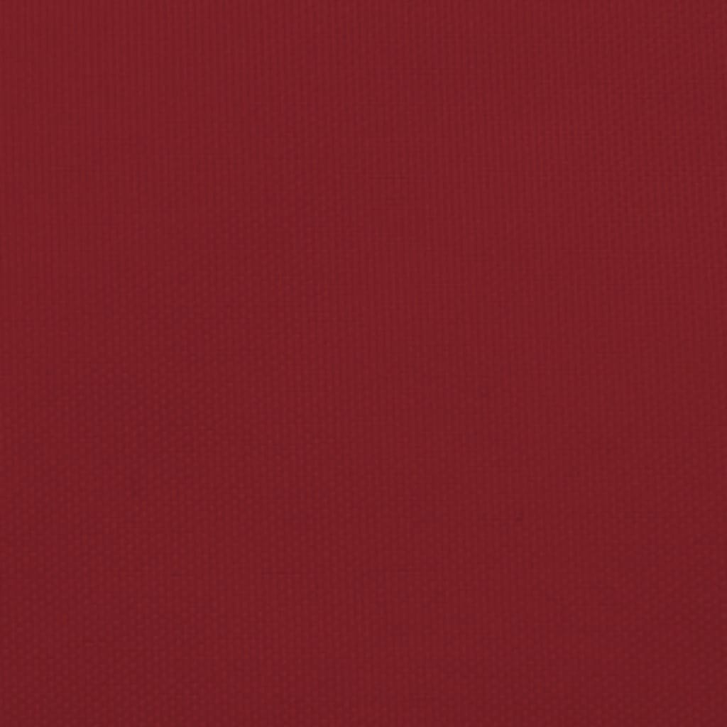 Sunshade Sail Oxford Fabric Rectangular 4x6 m Red