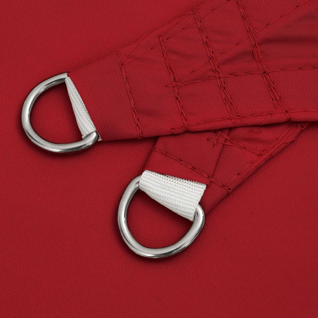 Sunshade Sail Oxford Fabric Rectangular 5x6 m Red