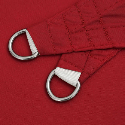 Sunshade Sail Oxford Fabric Rectangular 5x6 m Red