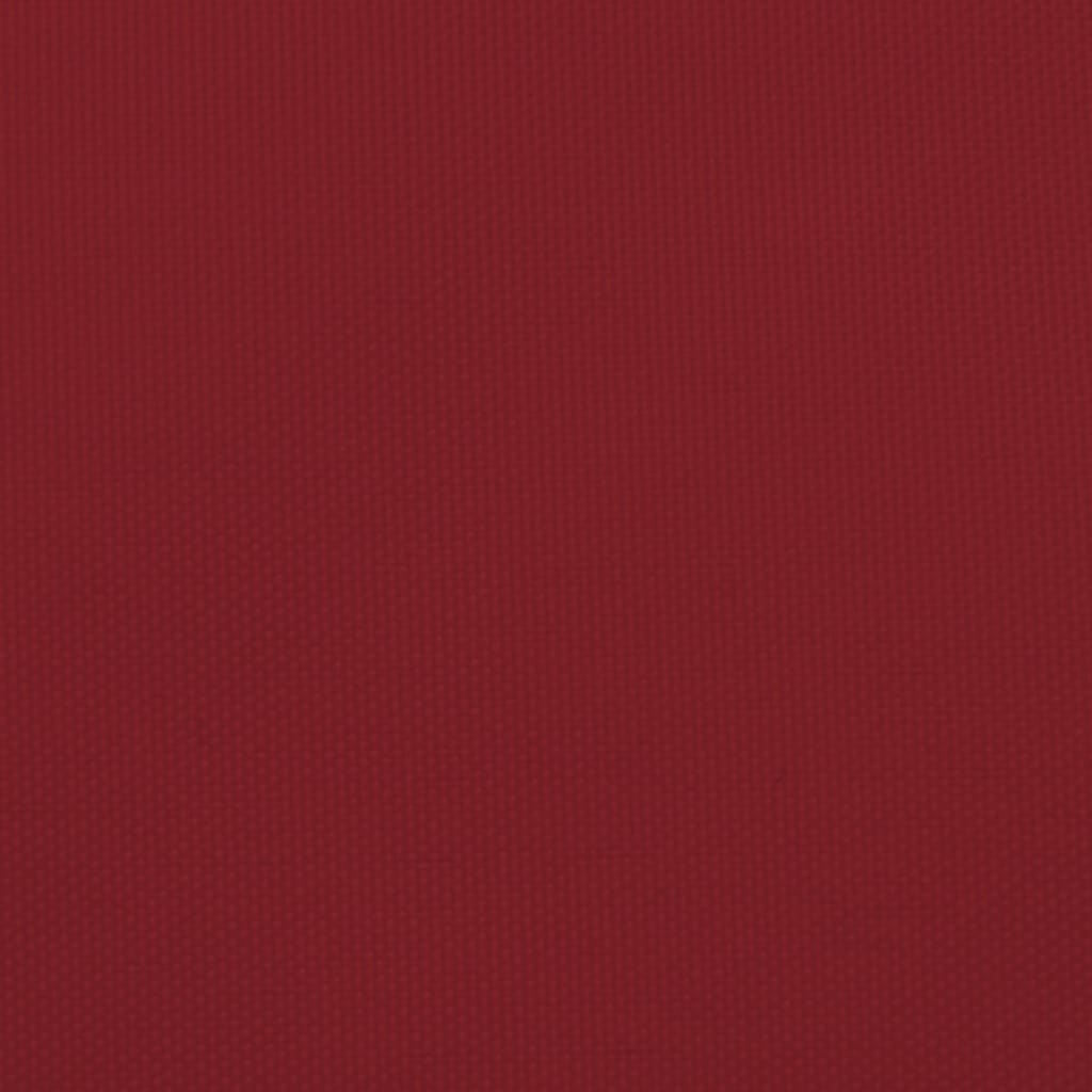 Sunshade Sail Oxford Fabric Rectangular 5x6 m Red
