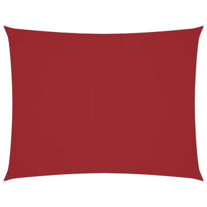 Sunshade Sail Oxford Fabric Rectangular 5x7 m Red