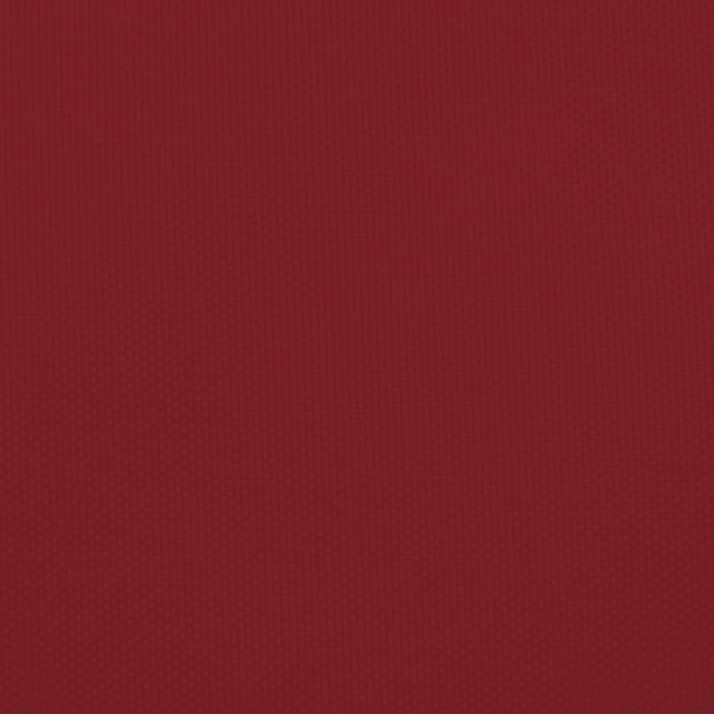 Sunshade Sail Oxford Fabric Rectangular 5x7 m Red