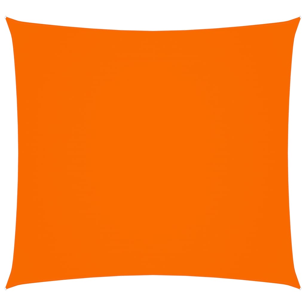 Sunshade Sail Oxford Fabric Square 4x4 m Orange