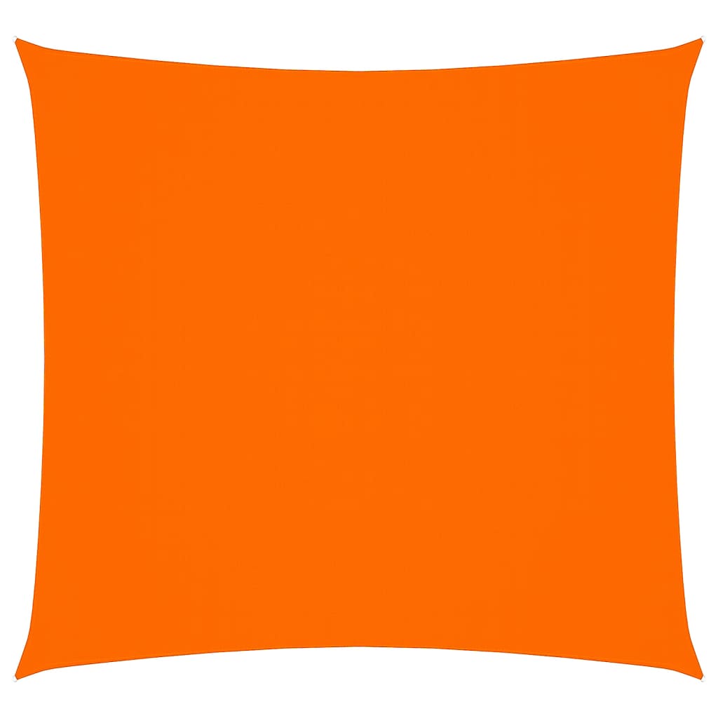 Sunshade Sail Oxford Fabric Square 5x5 m Orange