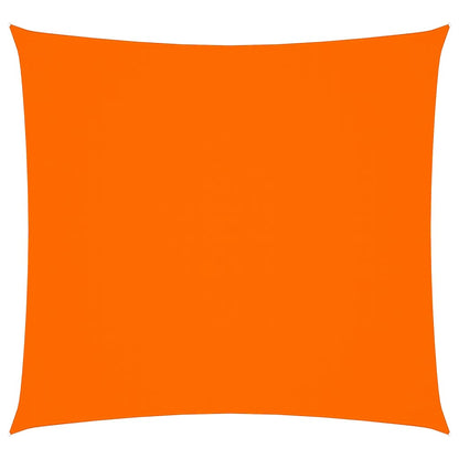 Sunshade Sail Oxford Fabric Square 5x5 m Orange