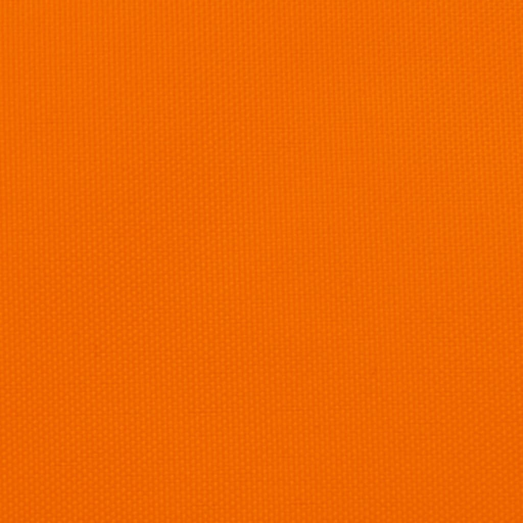 Sunshade Sail Oxford Fabric Square 5x5 m Orange