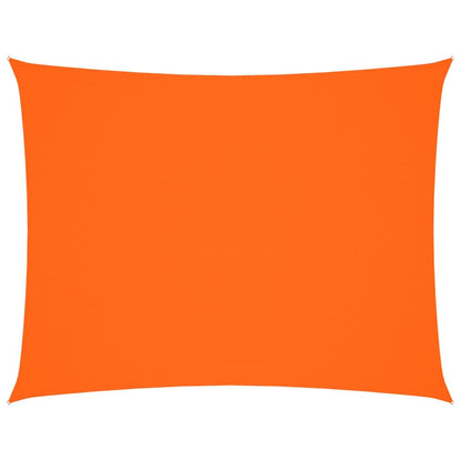 Sunshade Sail Oxford Fabric Rectangular 4x5 m Orange