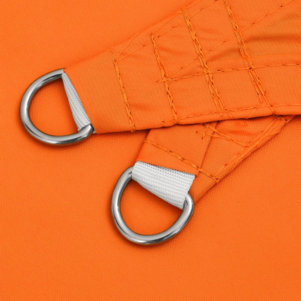 Sunshade Sail Oxford Fabric Rectangular 5x7 m Orange