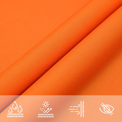 Sunshade Sail Oxford Fabric Rectangular 5x7 m Orange