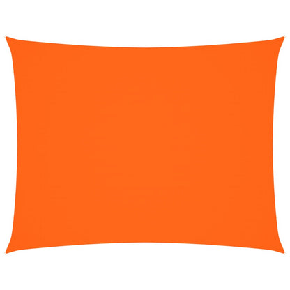 Sunshade Sail Oxford Fabric Rectangular 6x8 m Orange