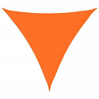 Sunshade Sail Oxford Fabric Triangular 3x3x3 m Orange