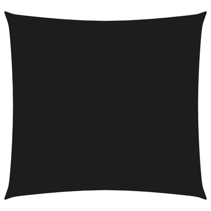 Sunshade Sail Oxford Fabric Square 3x3 m Black