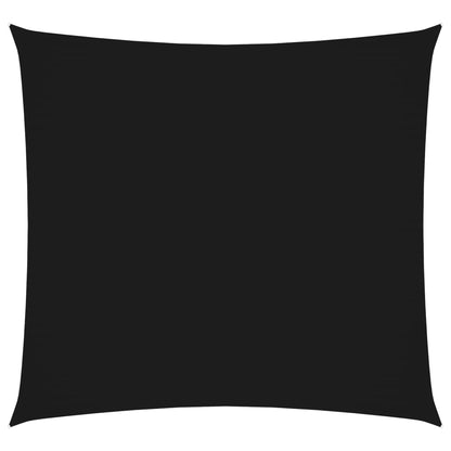 Sunshade Sail Oxford Fabric Square 4x4 m Black