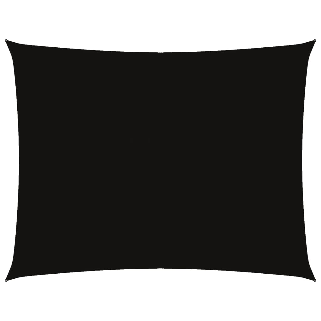 Sunshade Sail Oxford Fabric Rectangular 3.5x4.5 m Black