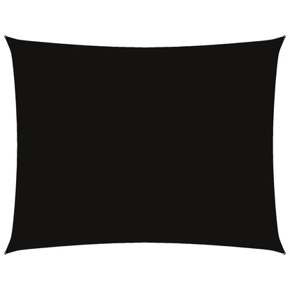 Sunshade Sail Oxford Fabric Rectangular 3.5x4.5 m Black