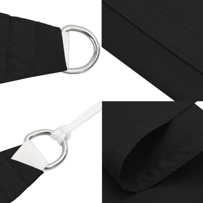 Sunshade Sail Oxford Fabric Rectangular 3.5x4.5 m Black