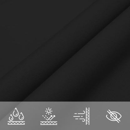 Sunshade Sail Oxford Fabric Rectangular 3.5x4.5 m Black