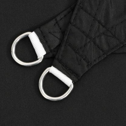Sunshade Sail Oxford Fabric Rectangular 5x8 m Black