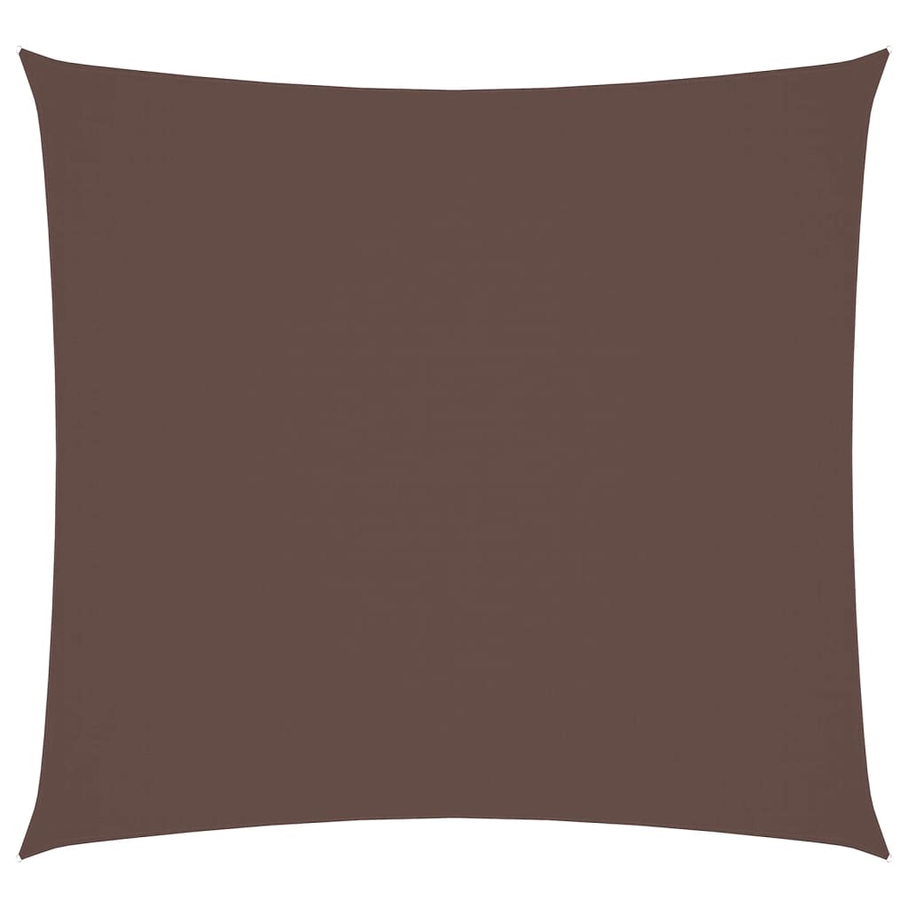 Sunshade Sail Oxford Fabric Square 2x2 m Brown