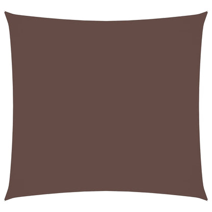 Sunshade Sail Oxford Fabric Square 3x3 m Brown