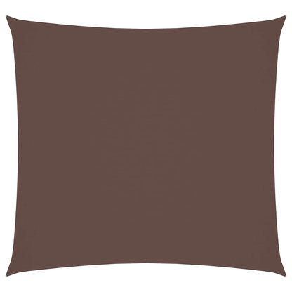 Sunshade Sail Oxford Fabric Square 3.6x3.6 m Brown