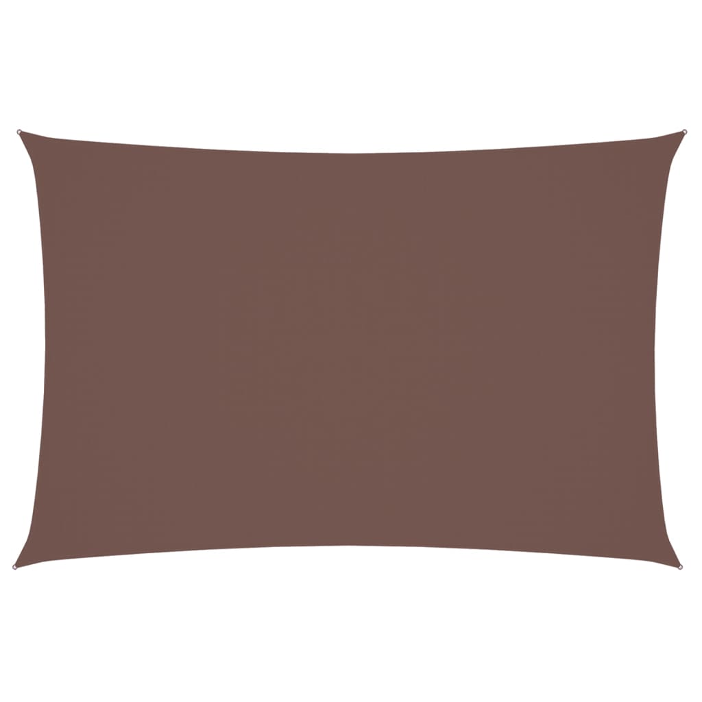 Sunshade Sail Oxford Fabric Rectangular 2x4 m Brown
