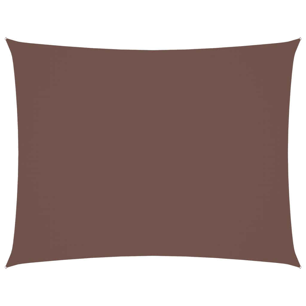 Sunshade Sail Oxford Fabric Rectangular 5x6 m Brown