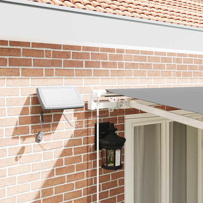 Awning with White 4.5 x 3 m Metal