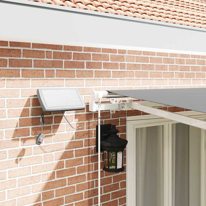 Awning with Manual White 5 x 3.5 m Metal