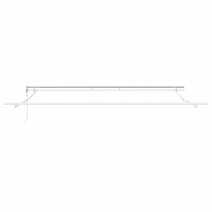 Awning Manual White 4 x 3.5 m Metal