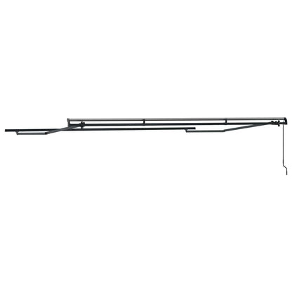 Awning Manual Anthracite 4 x 3 m Metal