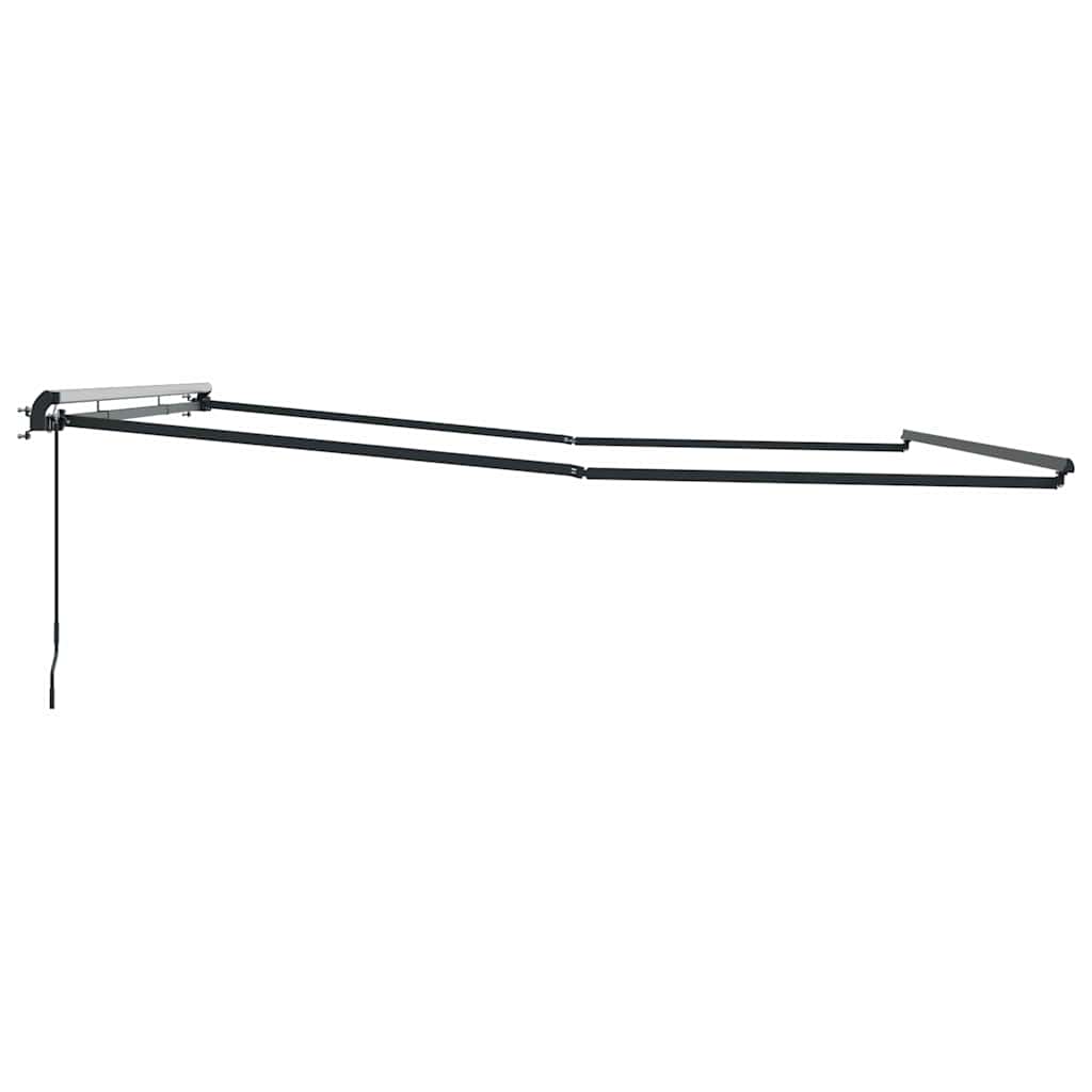 Awning Manual Anthracite 4 x 3.5 m Metal