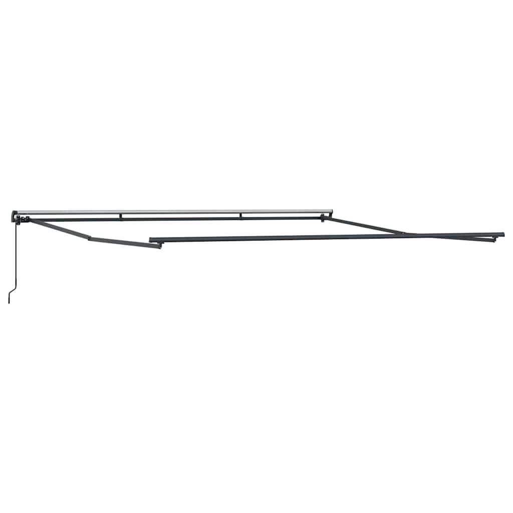 Awning Manual Anthracite 5 x 3.5 m Metal