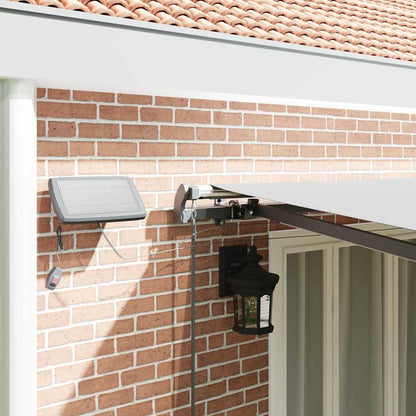 Awning with Manual Anthracite 6 x 3 m Metal