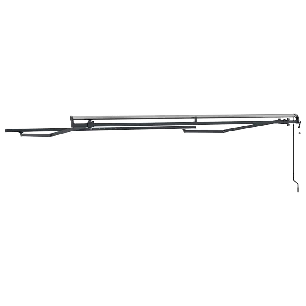 Awning Manual Anthracite 3 x 2.5 m Metal