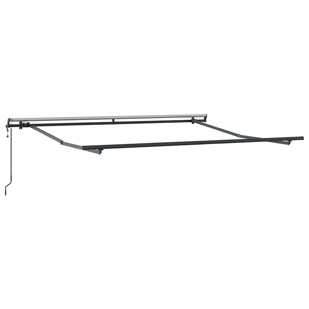 Awning Manual Anthracite 3.5 x 2.5 m Metal